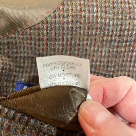 Austin Reed Men's Suit Coat Brown Tones Size 50XL - Picture 8 of 9